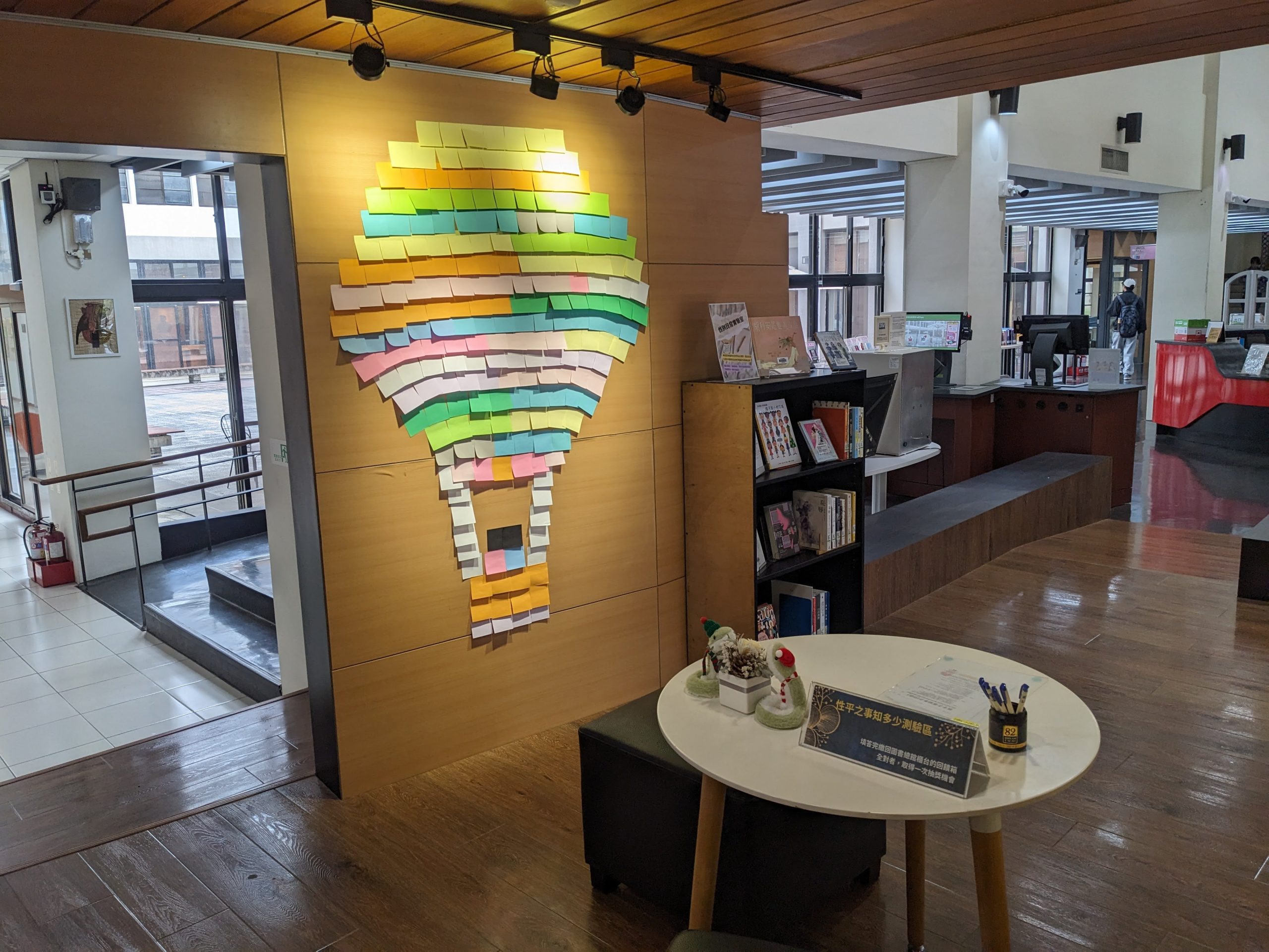 便利貼熱氣球活動照片